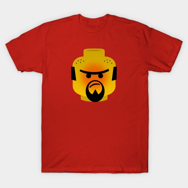 Lego head Angry T-Shirt by ShockDesign